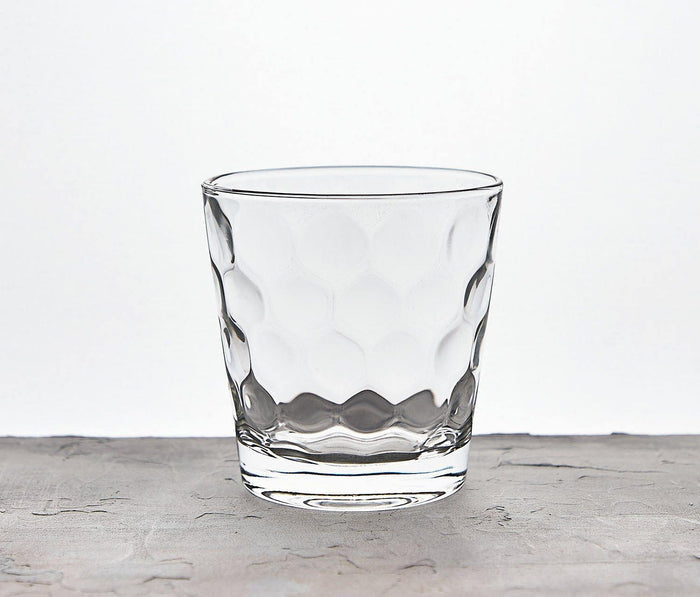 Honey Comb Low Tumbler Glass - Set of 2 - lollygag