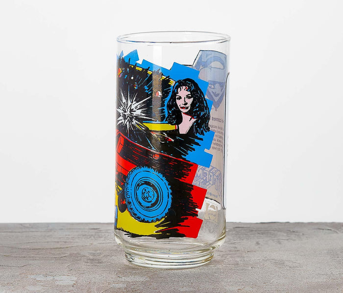 Vintage Superman Kai-el Comes To Earth Pepsi Collectible Glass  - lollygag