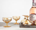 Vintage Fostoria Champagne Coupe Glasses - lollygag