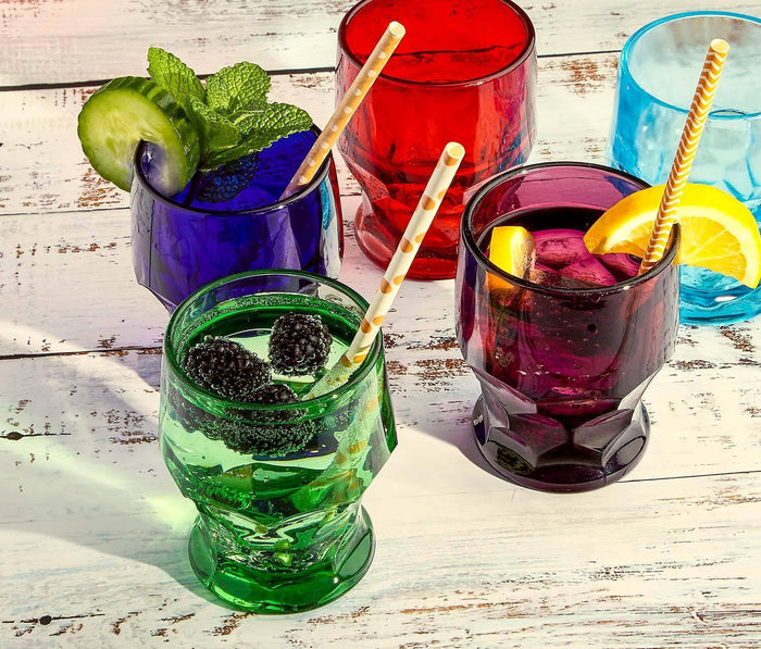 Jeweled Honeycomb Tumblers
