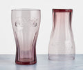 Vintage Purple Coca Cola Tall Glass Set - lollygag
