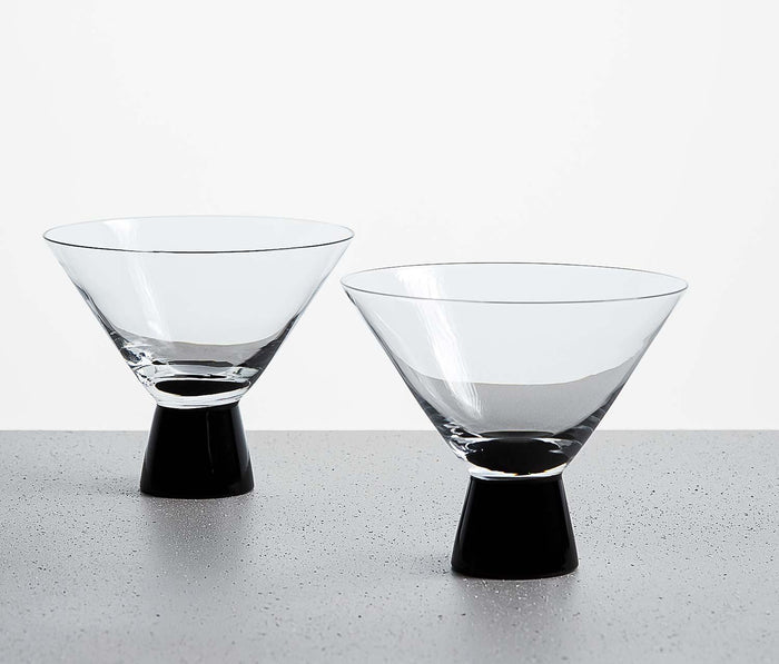 Vintage Martini Cocktail Glass - lollygag