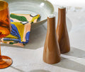 Vintage Mikasa Cero-Stone Salt and Pepper Shakers - lollygag