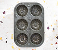 Ekco Vintage Starburst Fluted  6 Cup - lollygag