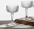 Longchamp Cristal D'arques Durand Coupe glasses
