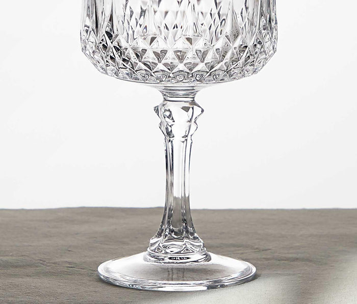 Longchamp Cristal D'arques Durand Coupe glasses