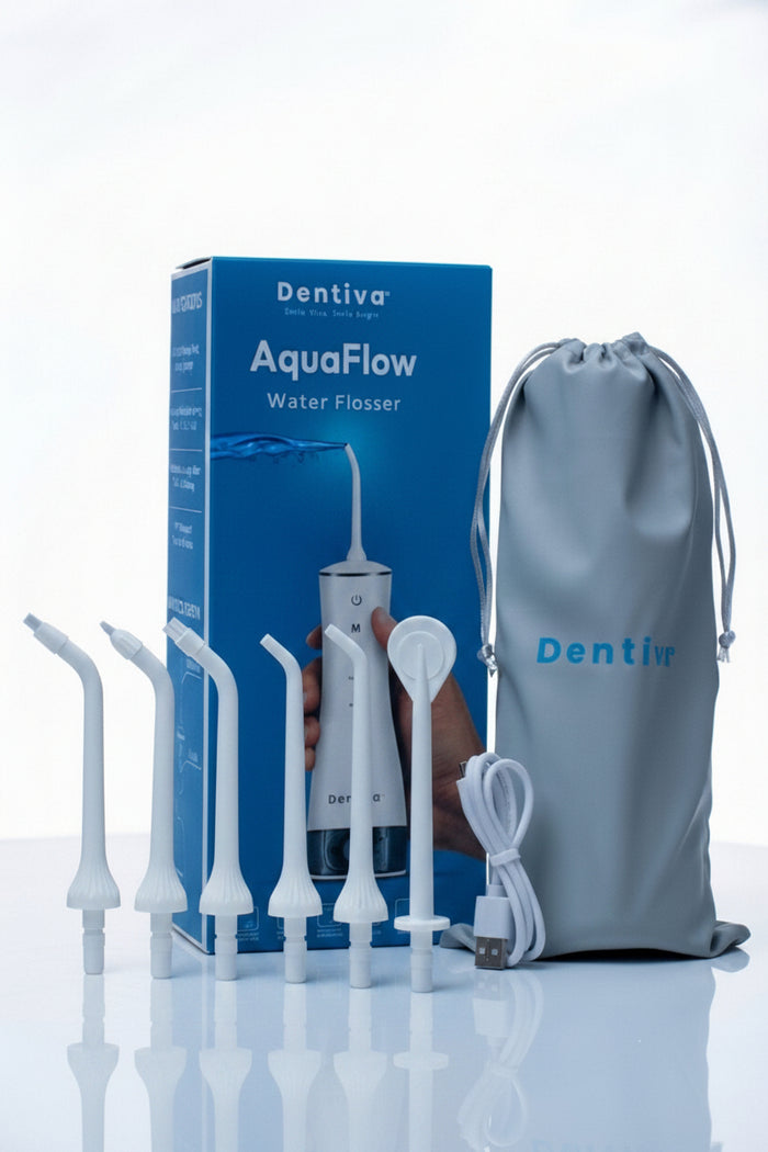 Water Flosser Dentiva AquaFlow Ozone (White)