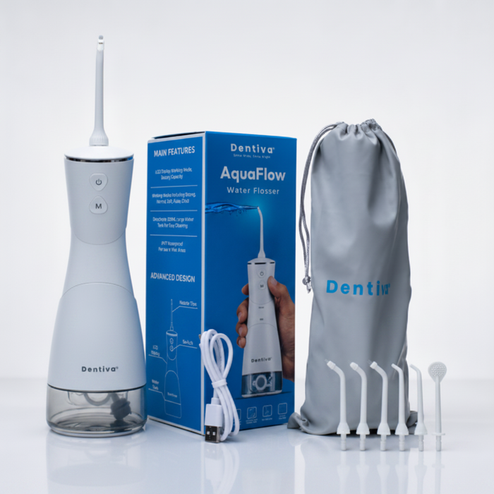 Water Flosser Dentiva AquaFlow Ozone (White)