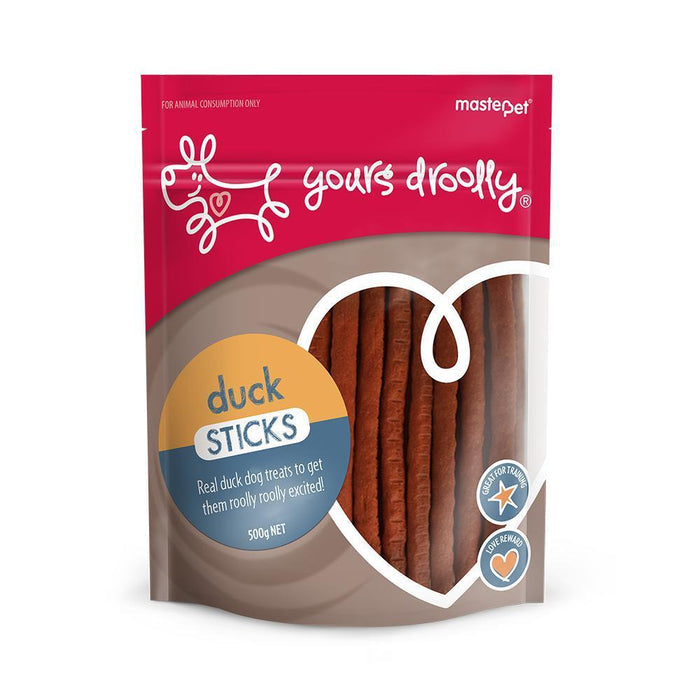 Yours Droolly Dog Treats Duck Sticks 500g*-Habitat Pet Supplies