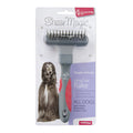 Yours Droolly Shear Magic Coat Rake for Long Coats-Habitat Pet Supplies
