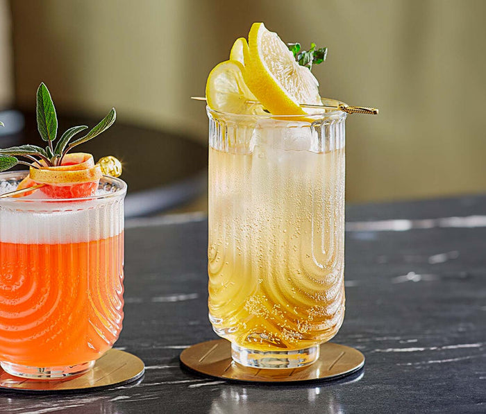 acope zelda deco highball glass - lollygag