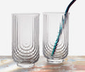 acope zelda deco highball glass - lollygag