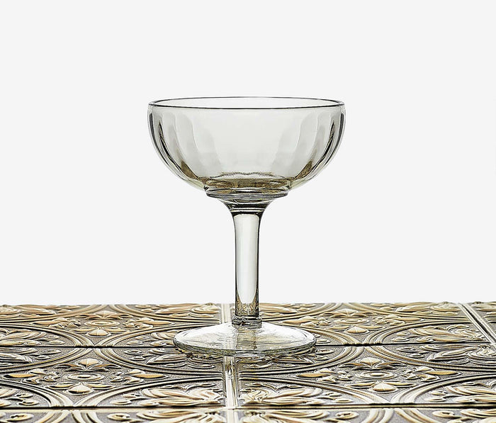Vintage Art Deco champagne Coupe Cocktail Glasses - lollygag