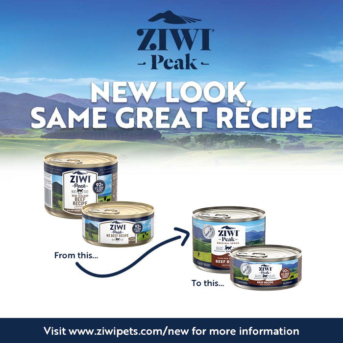 ZIWI Peak Wet Beef Recipe Cat Food 85g x 24