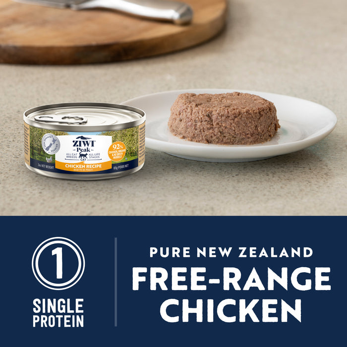 ZIWI Peak Wet Chicken Recipe Cat Food 85g x 24