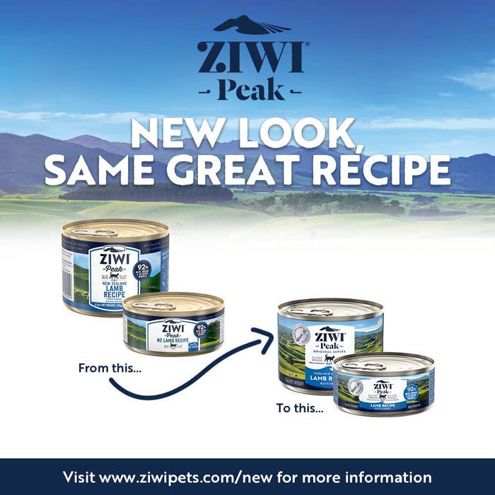 ZIWI Peak Wet Lamb Recipe Cat Food 185g x 12